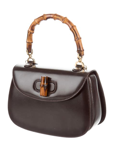 gucci vintage bamboo bag